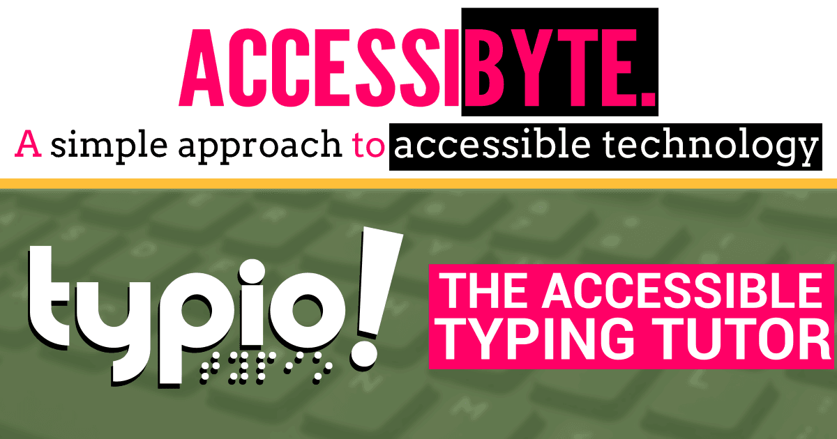 TypeAbility: More than Just an Accessible Touch Typing Tutor – Perkins  School for the Blind