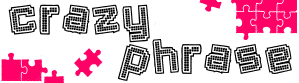crazy phrase game logo
