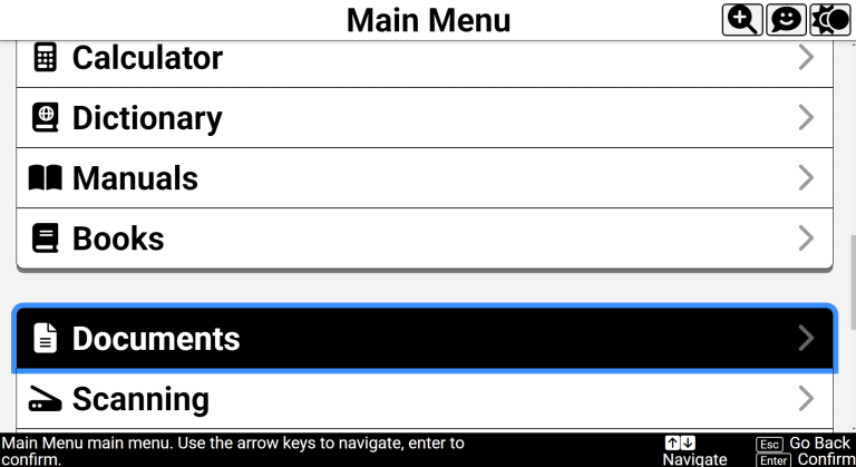 Accessibyte Studio main menu screenshot